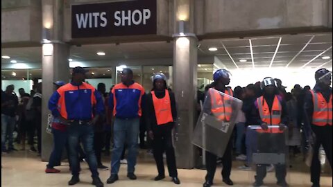 SOUTH AFRICA - Johannesburg - Wits Protest (8xt)
