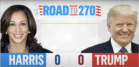 LIVE HARRIS VS TRUMP THE ROAD TO THE WHITE HOUSE !