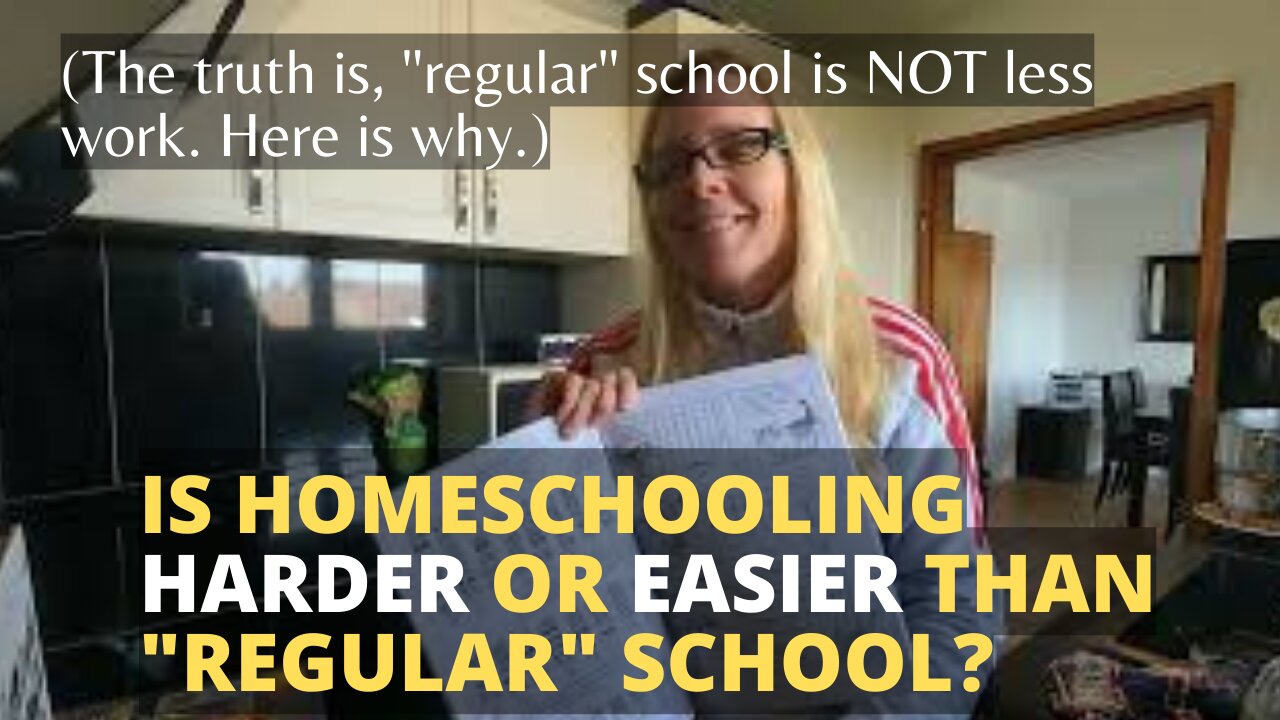 THE TRUTH - Homeschooling is WAAAAY Easier. Even with Autistic or Apraxia Children