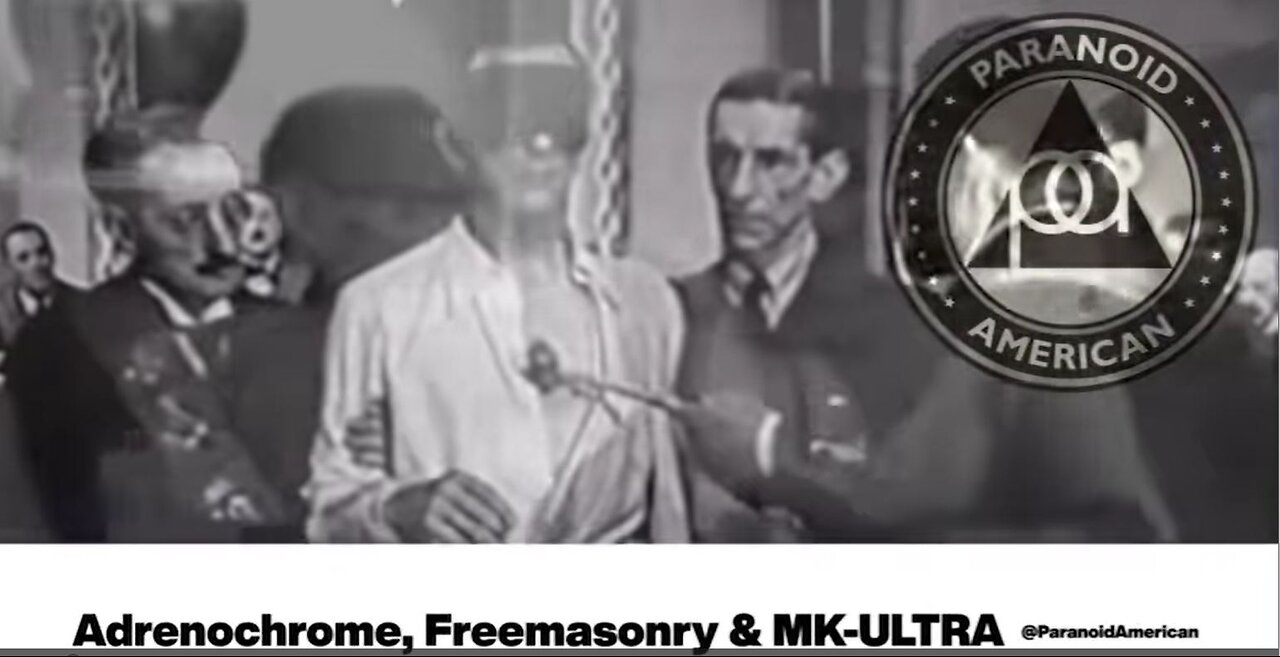 Andrenochrome, 33rd Freemasonry and CIA MK-ULTRA
