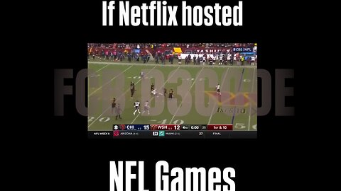 SCAVINO COMMS FOOTBALL GONE WRONG ON NETFLIX [FCB D3CODE] 