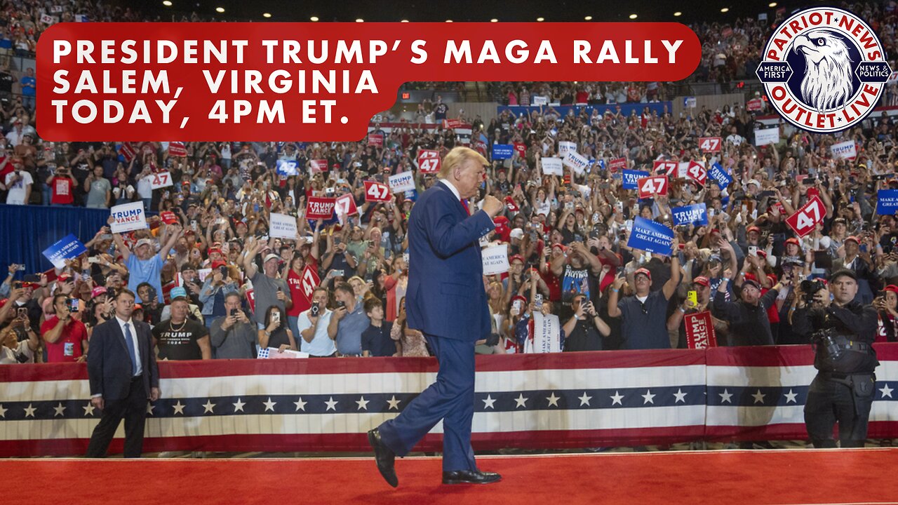 LIVE REPLAY: President Trump's MAGA Rally, Salem, Virginia | 4PM ET