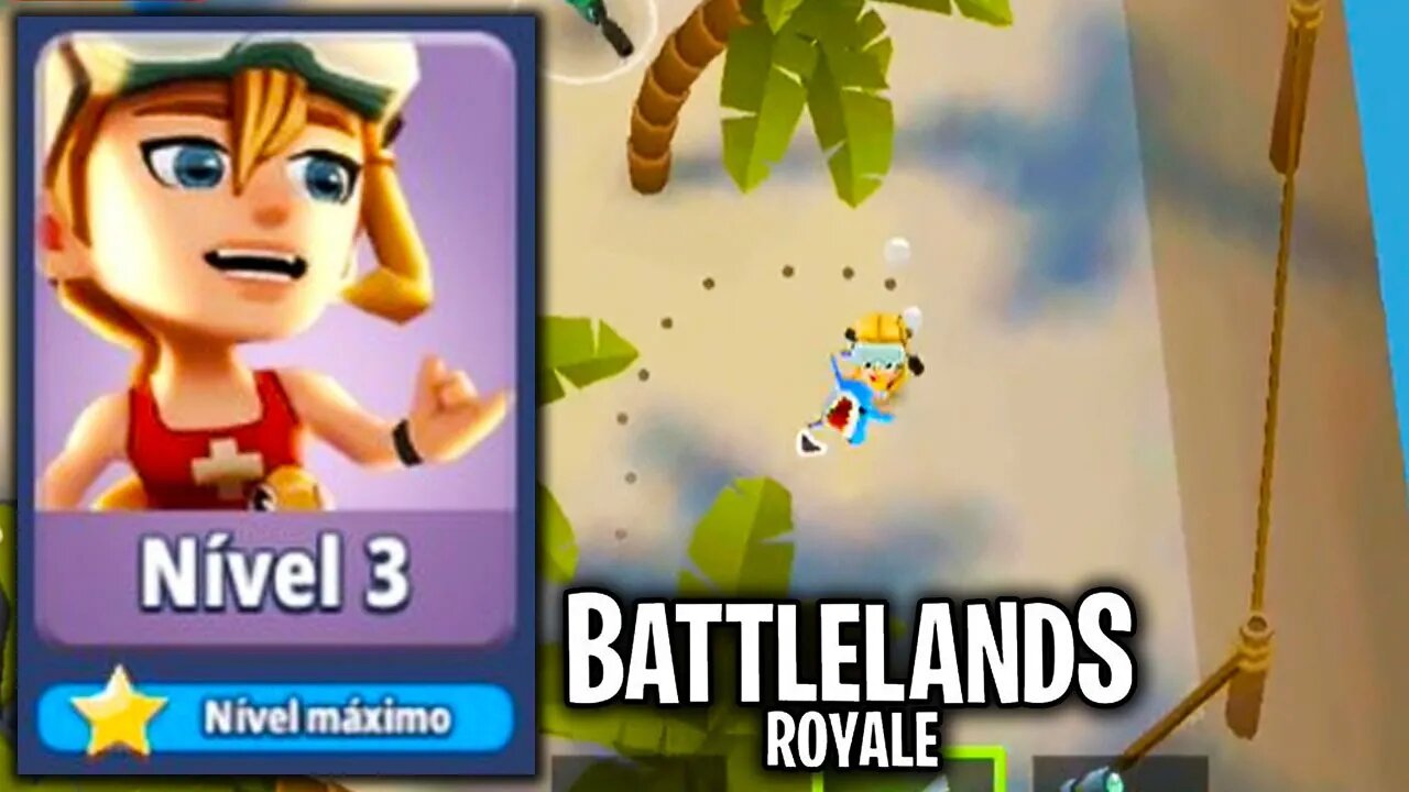 Battlelands Royale | Personagem Salvavidas no Máximo