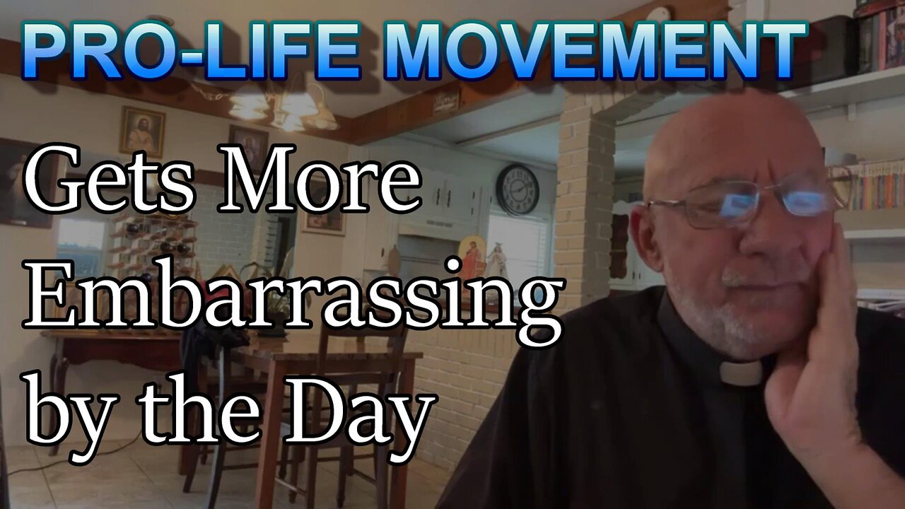 The Pro-Life Movement: It Gets More Embarrassing! | Fr. Imbarrato Live - Sun, Mar. 5 2023