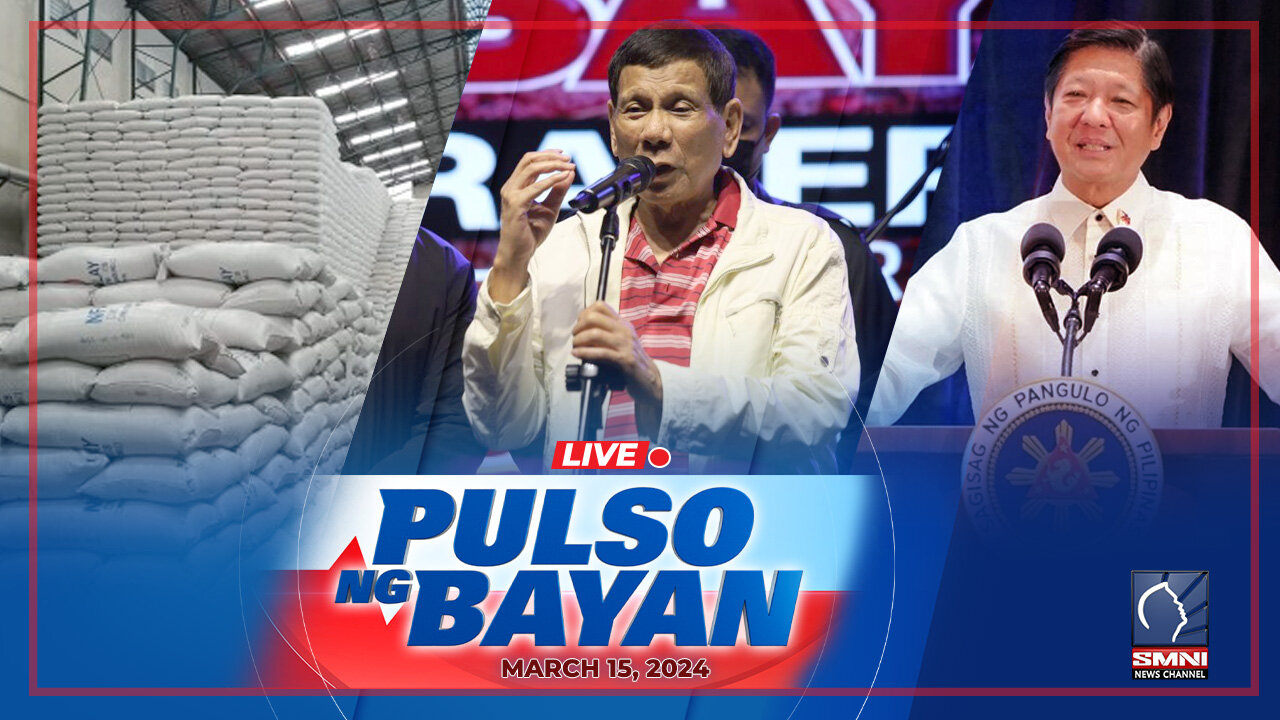 LIVE: Pulso ng Bayan kasama sina Admar Vilando at Jade Calabroso | March 15, 2024 | Biyernes