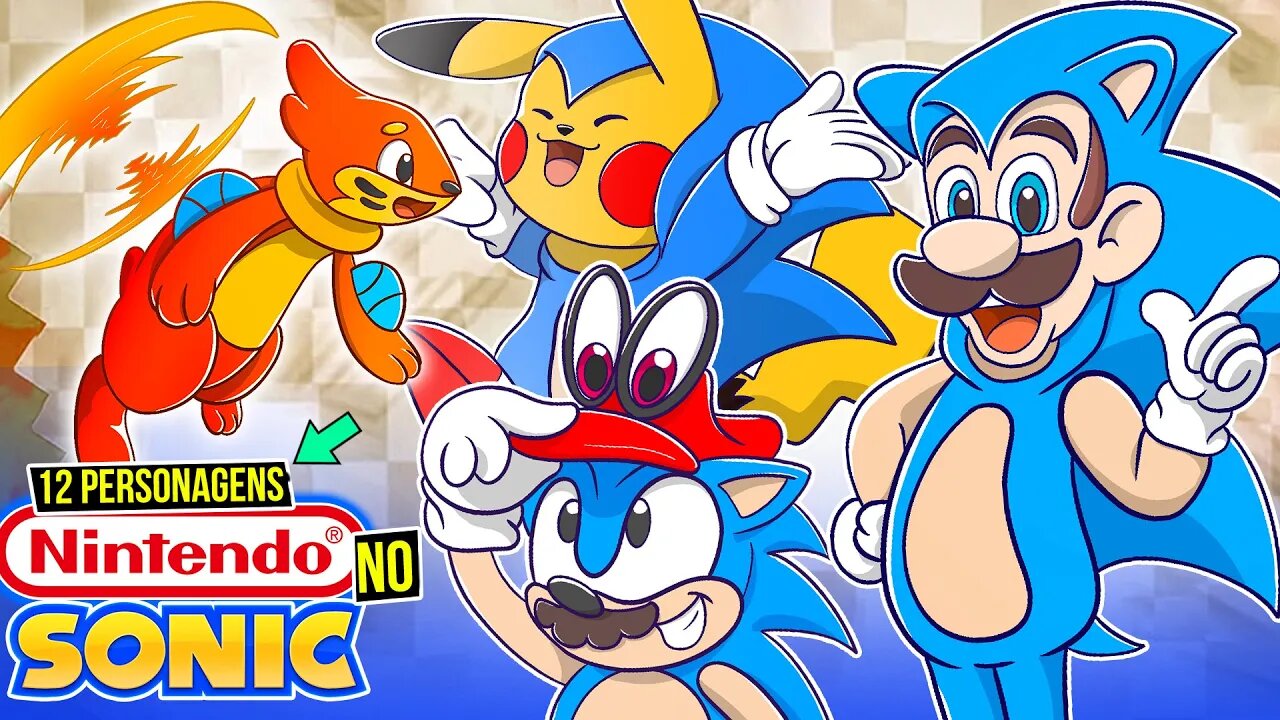 NINTENDO INVADIU Jogos do SONIC 😱 com @Coelho no Japão @Nerdice​