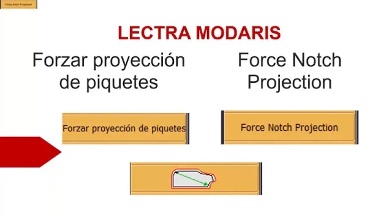 044- Forzar proyección de piquetes en Lectra Modaris