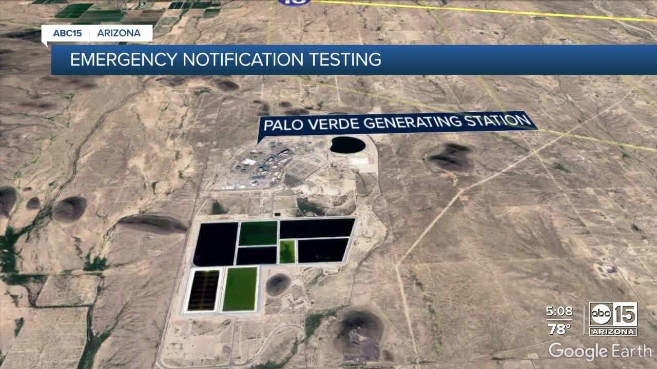 Maricopa County warns of siren test near generating station in Tonopah