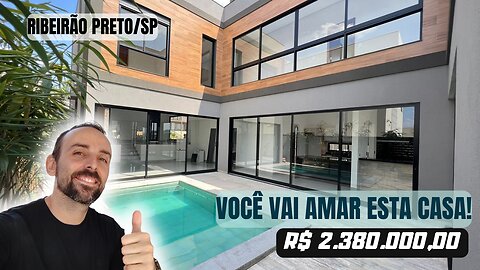 CASA0131 - UMA DAS CASAS MAIS BACANAS QUE VOCÊ VAI VER NESTE CANAL - CONDOMÍNIO TERRAS DE SIENA