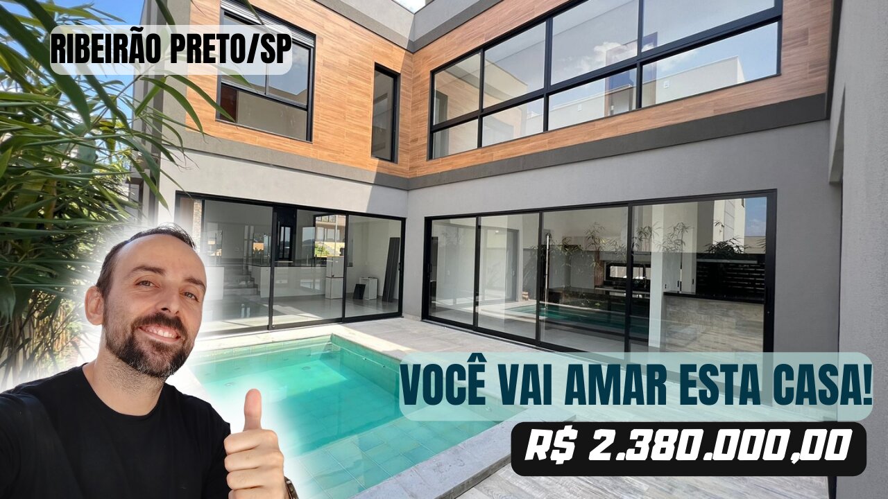CASA0131 - UMA DAS CASAS MAIS BACANAS QUE VOCÊ VAI VER NESTE CANAL - CONDOMÍNIO TERRAS DE SIENA