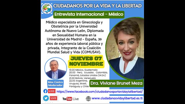 ENTREVISTA INTERNACIONAL - MÉXICO DRA. VIVIANE BRUNET MEZA