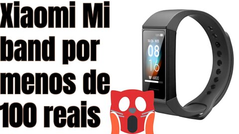 Xiaomi Mi band 4C por menos de 100 reais✅