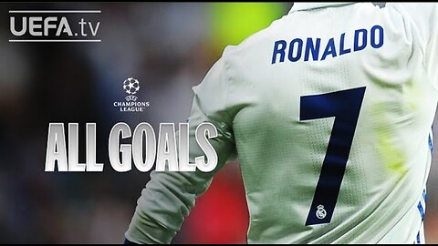 CRISTIANO RONALDO: ALL #UCL GOALS