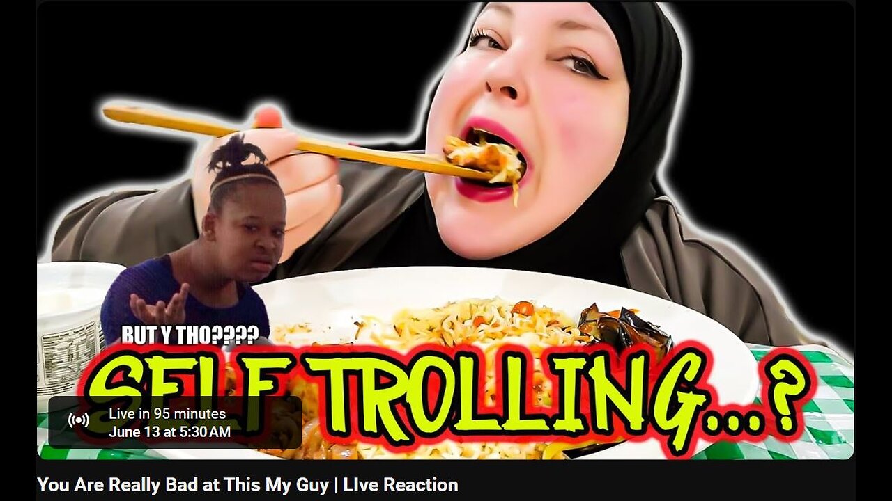6-13-2024 The YouTube Underground "You Are Really Bad at This My Guy" w/ live chat (starts at 45:45)