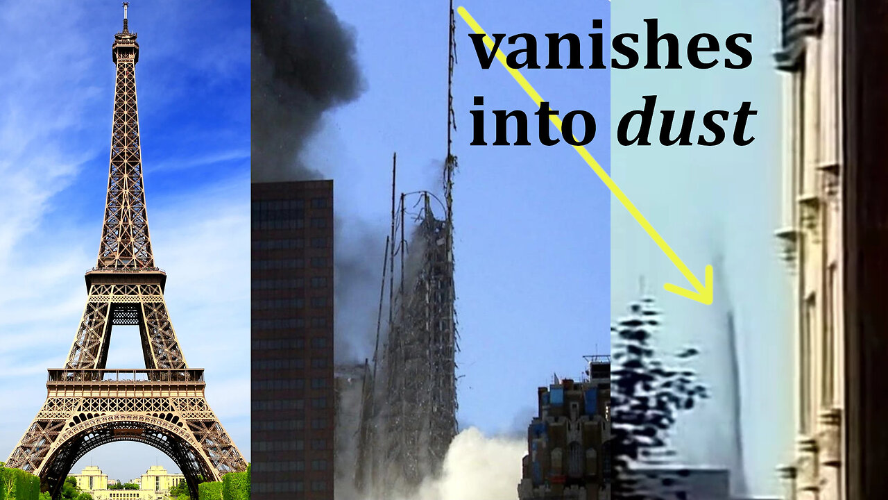 ✈️#911Truth Part 23: North Tower Core Columns Spire Literally Turning to Dust