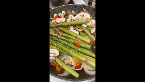 Steam asparagus, part one