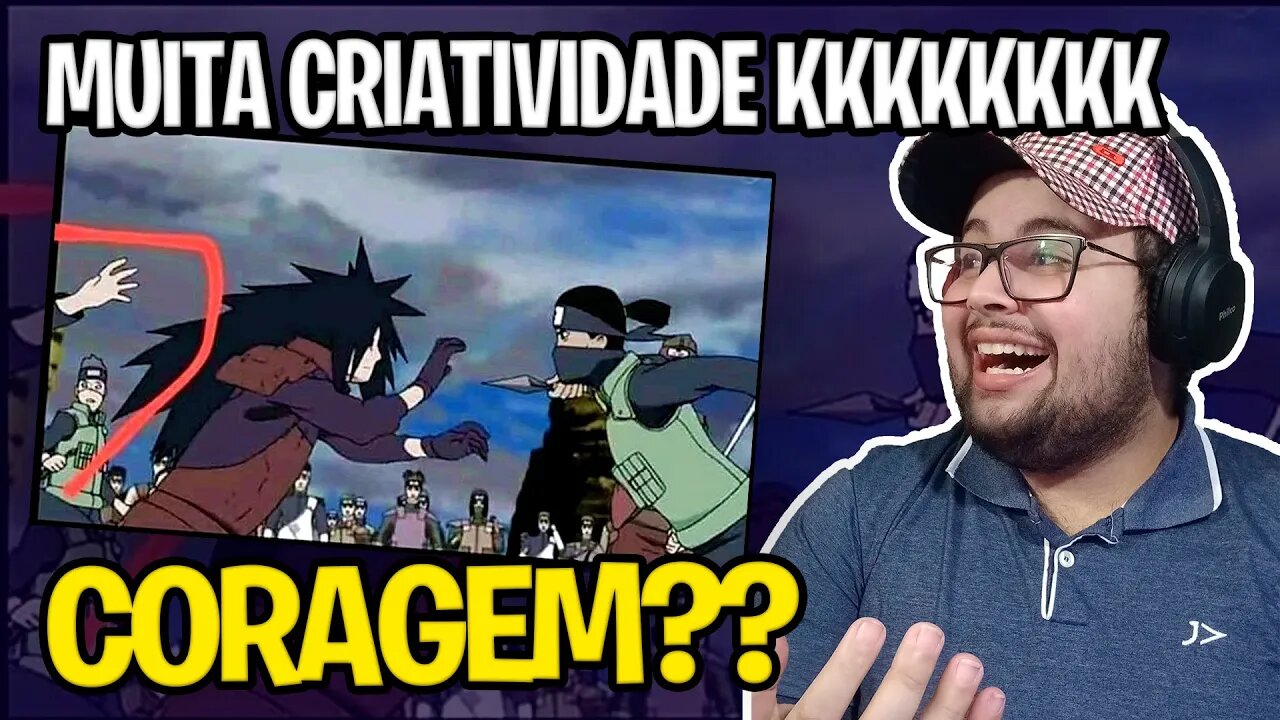 REACT Rap do Cara que tava olhando o Cara puxar o cabelo do Madara | Byakuran