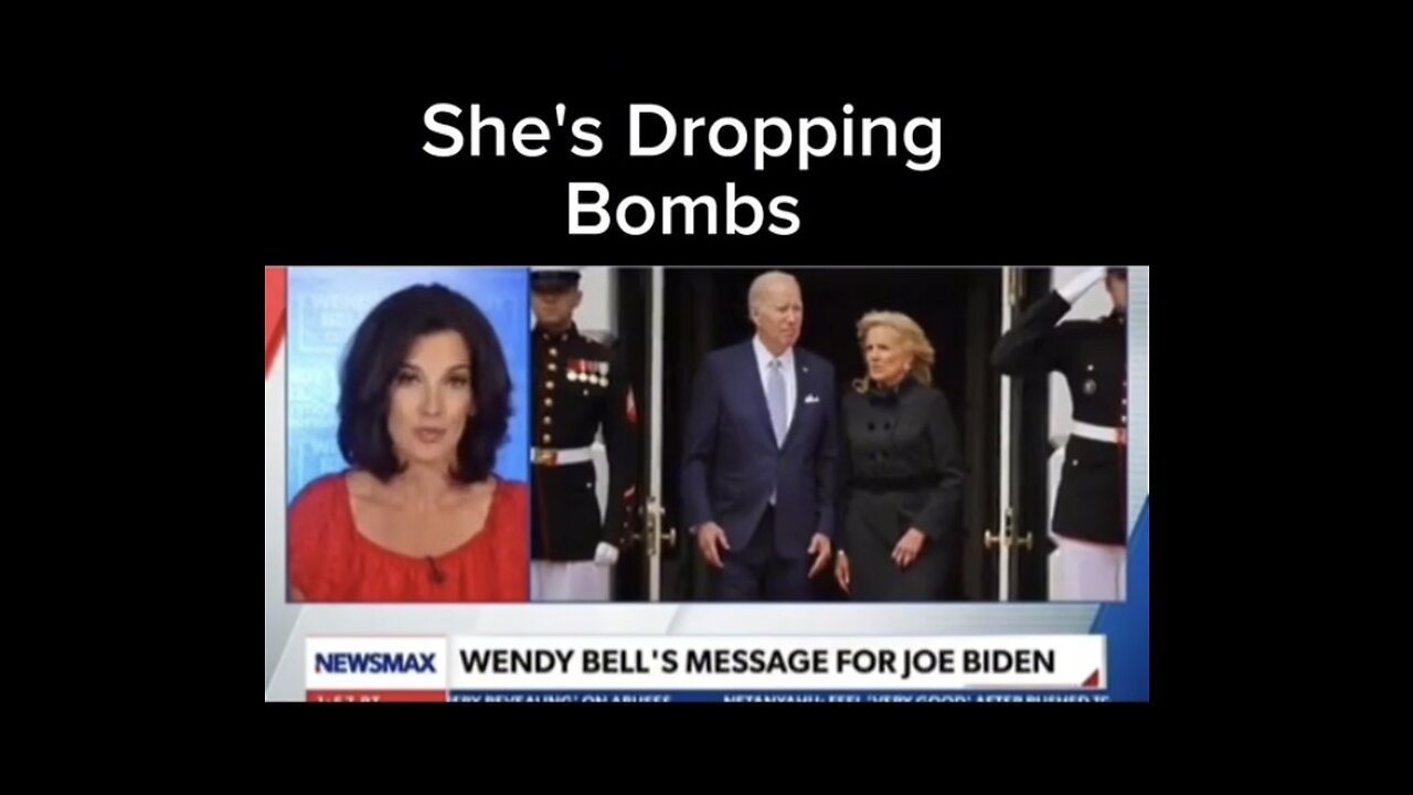Captioned- Wendy Bell’s message for Joe Biden