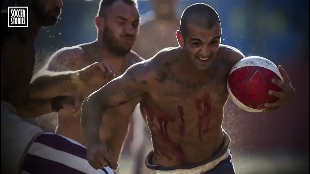 Florintine Football - Calcio Storico Fiorentino - Possibly the most brutal sport ever.