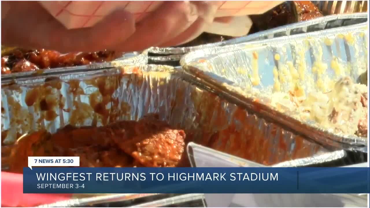 National Buffalo Wing Festival returning to Highmark Stadium Labor Day Weekend