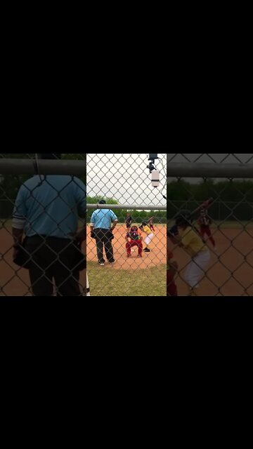 Dad strikes out his own daughter [8U]