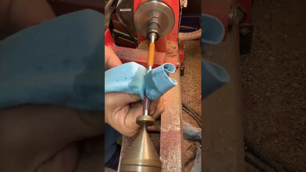 Finishing the wood don’t forget to like subscribe and share