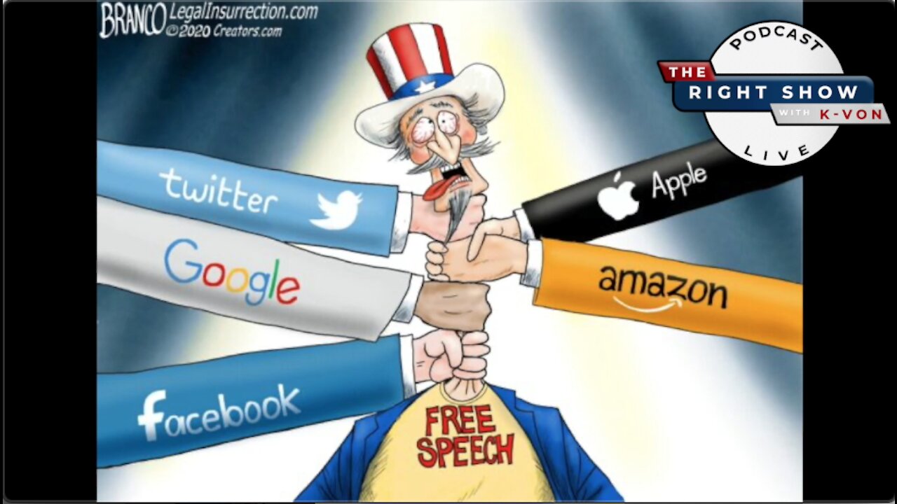 Is Big Tech Killing Freedom of Speech? (K-von is the last real comedian left)