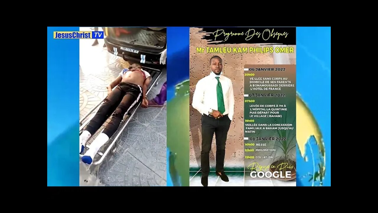 REGARDEZ COMMENT CE JEUNE EST MORT BÊTEMENT! POURTANT JÉSUS L’A AVERTI EN SONGE 2 JOURS AVANT?!?