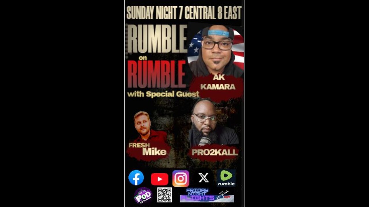 Rumble on Rumble #28 with AK KAMARA