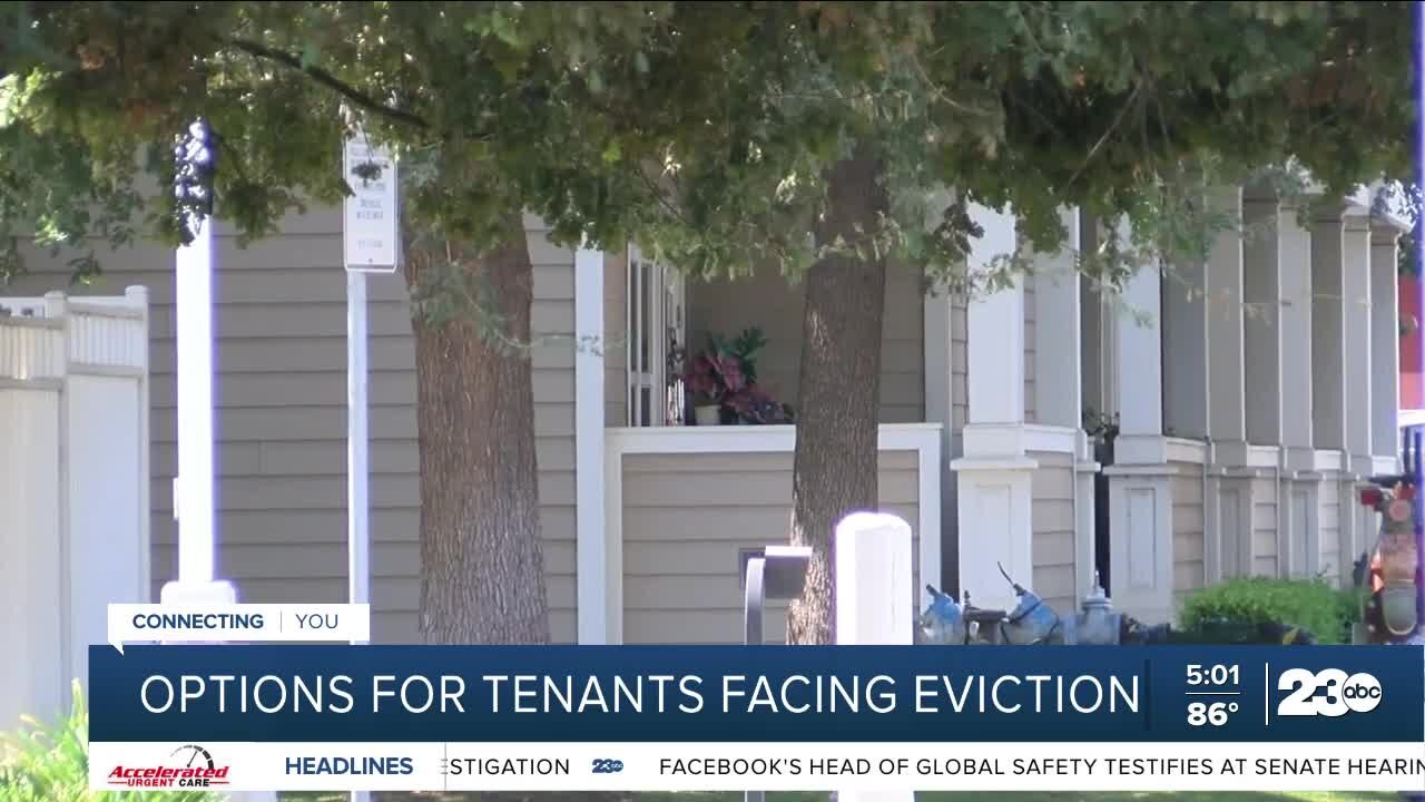 What are the options for tenants facing eviction as moratorium ends