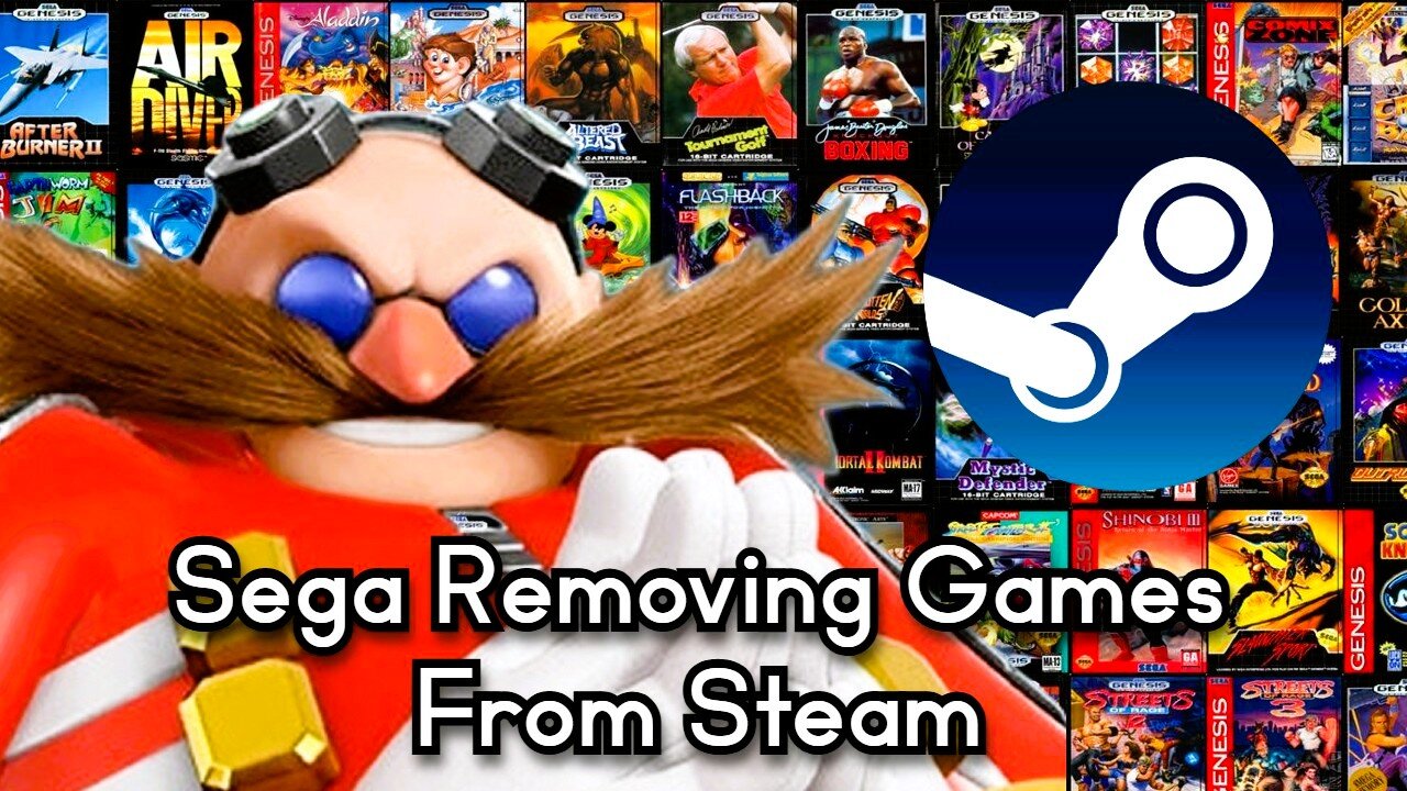 Sega Is Removing Over 60 Classic Games From Steam and Other Gaming Platforms