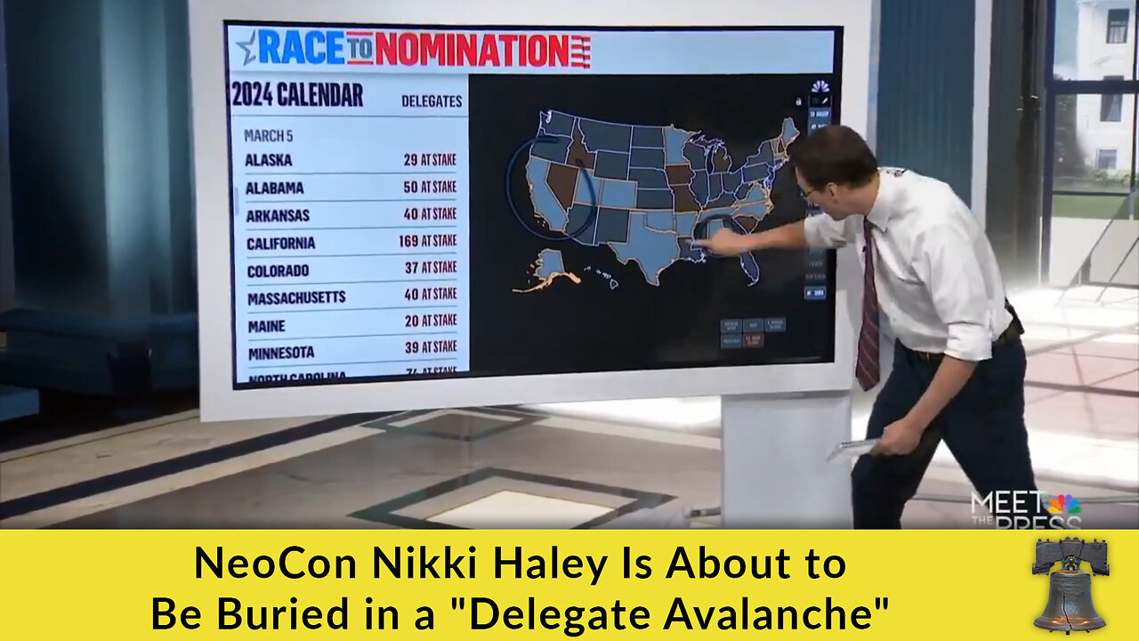 NeoCon Nikki Haley Is About to Be Buried in a "Delegate Avalanche"