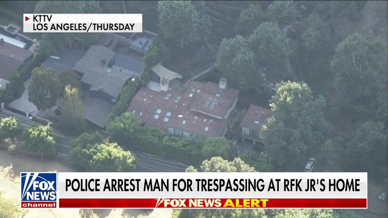 Police Arrest Man For Trespassing At RFK Jr's Home