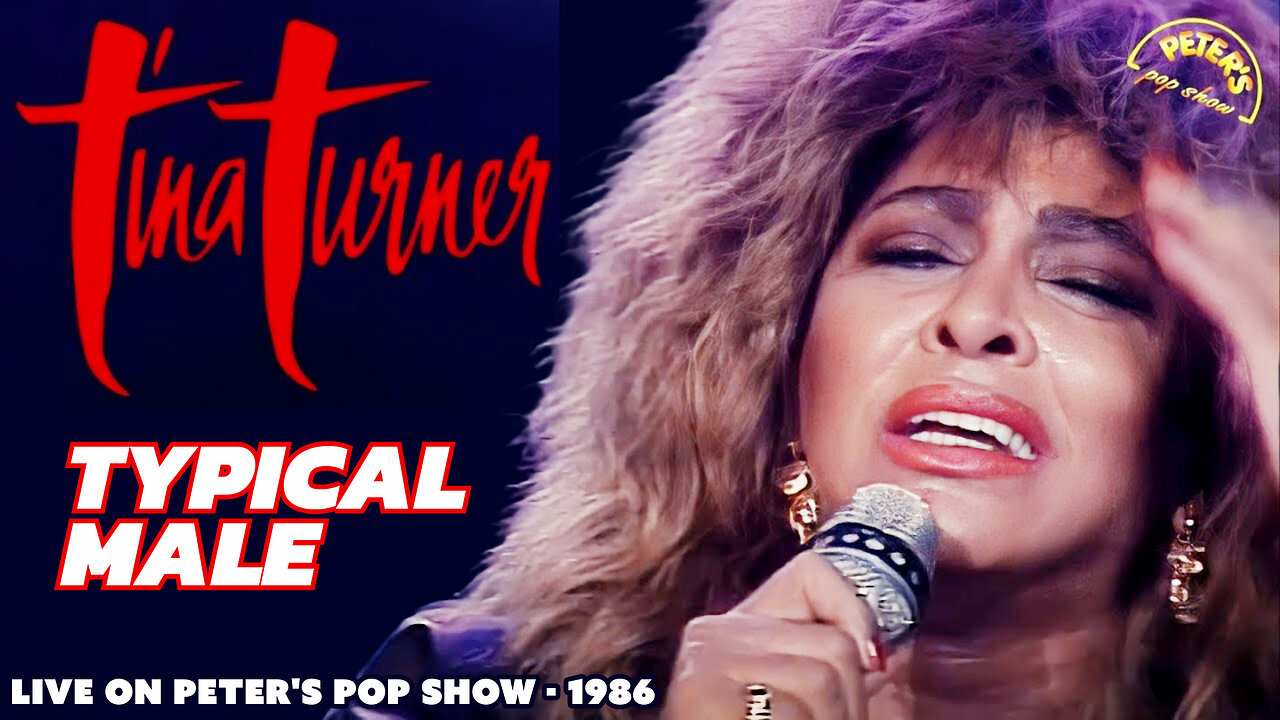 Tina Turner - Typical Male (Live on Peter's Pop Show - 1986)