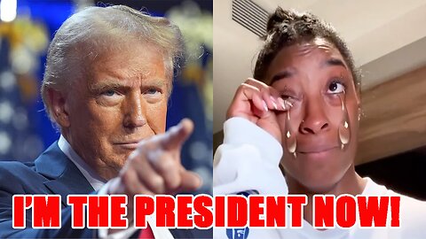 Olympian Simone Biles has FULL BLOWN MELTDOWN after Trump LANDSLIDE win with INSANE F-BOMB RANT!