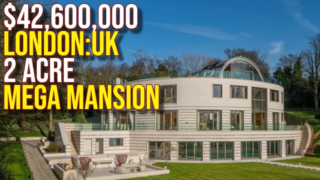 Inside $42,600,000 Million London Mega Mansion