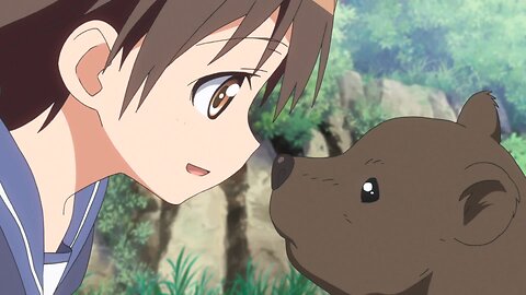 Strike Witches 2 - Yoshika saves a bear cub