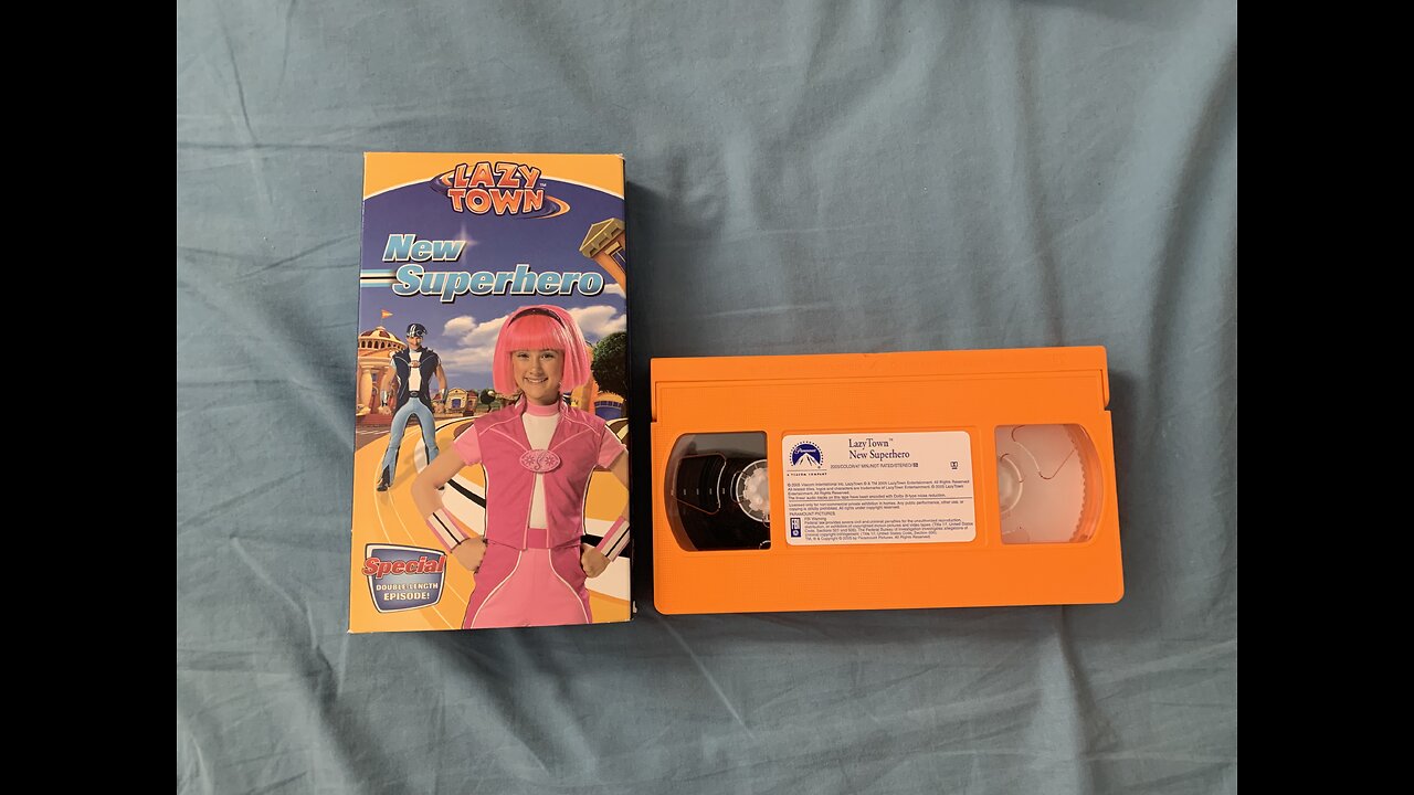 LazyTown: New Superhero (2005 VHS)