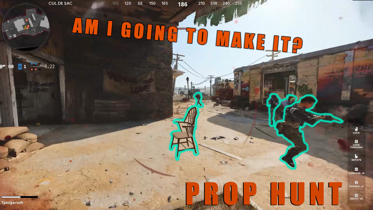 An Intense Round of Prop Hunt