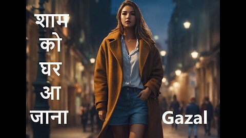 शाम को घर आ जाना Gazal