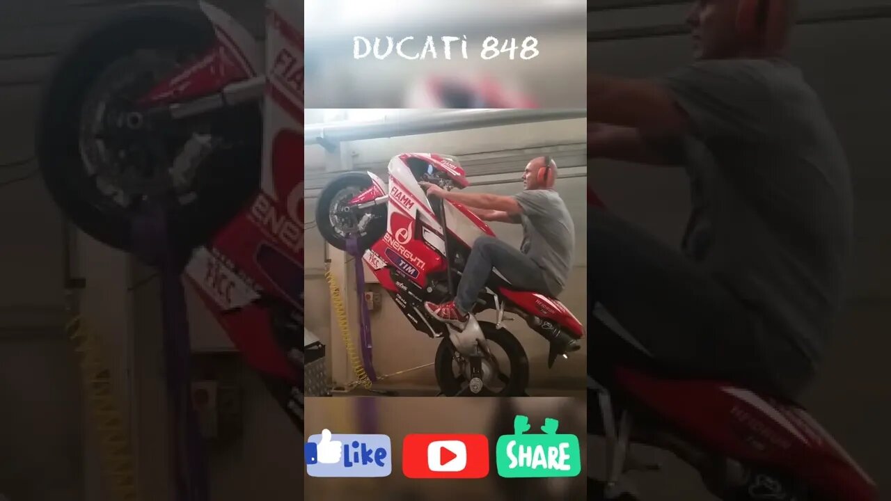 Ducati 848 Wheelie #viral #shorts #foryou #fyp