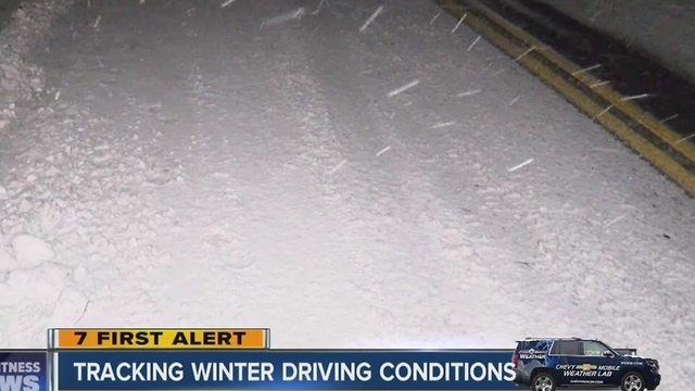 Tracking driving conditions