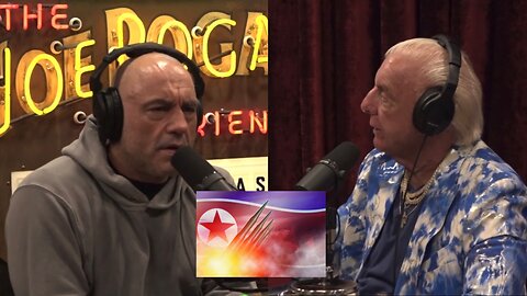 Joe Rogan talks NORTH KOREA and MUHAMMAD ALI with Ric Flair!!