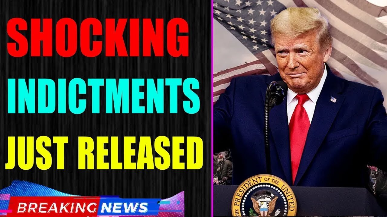 SHOCKING INIDICTMENT JUST HAS BEEN RELEASED TODAY BIG UPDATE - TRUMP NEWS