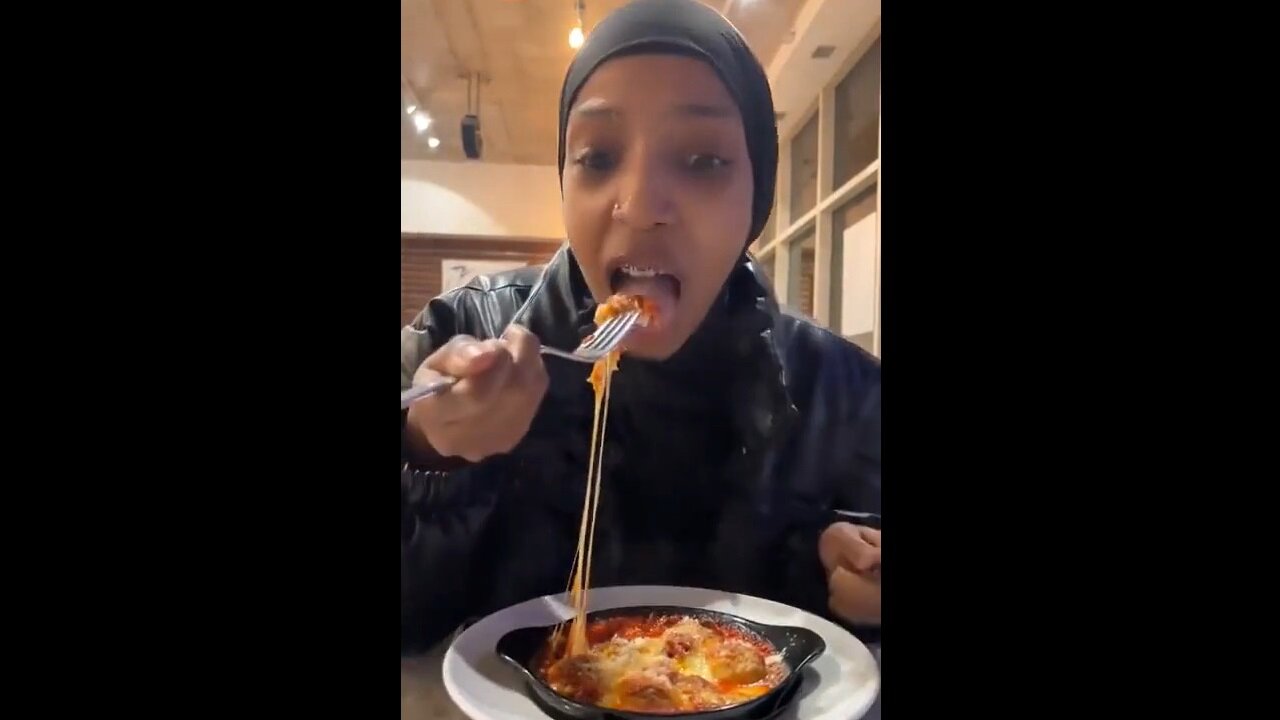 Newly Arrived Migrant In Europe Tries Hot Food For The First Time