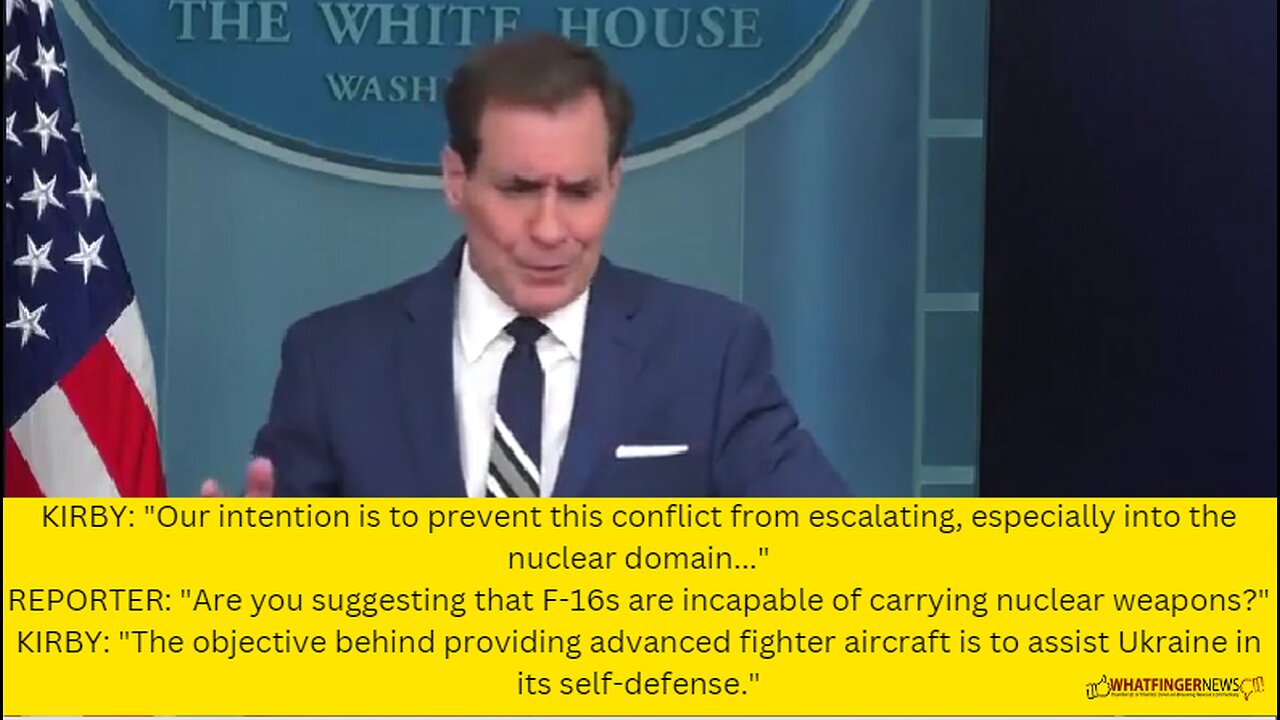 "Our intention is to prevent this conflict from escalating, especially into the nuclear domain..."