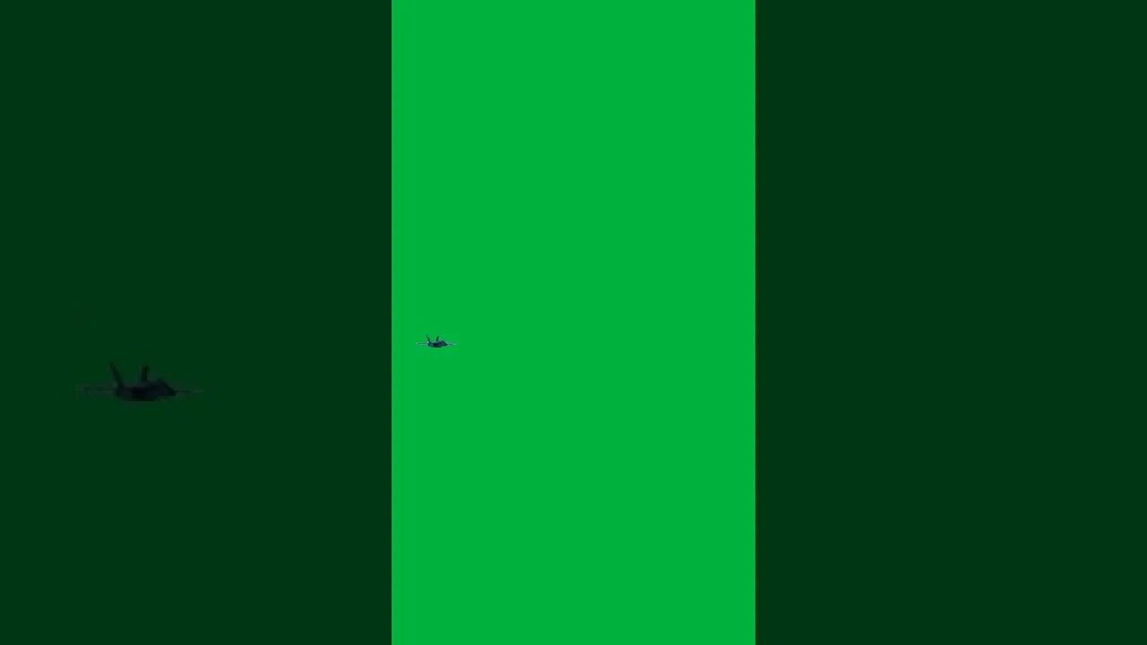 JET FLY BY GREEN SCREEN EFFECTS/ELEMENTS