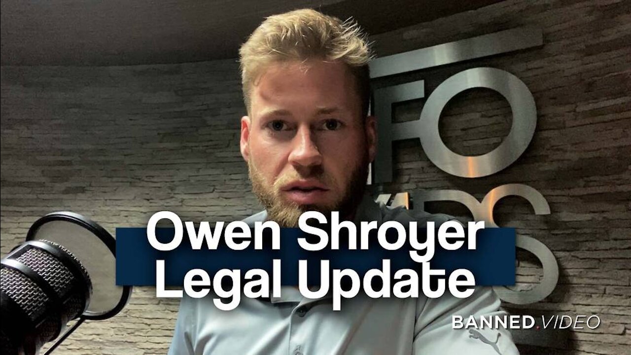 Owen Shroyer Gives Update On Legal Situation & Defense Funding