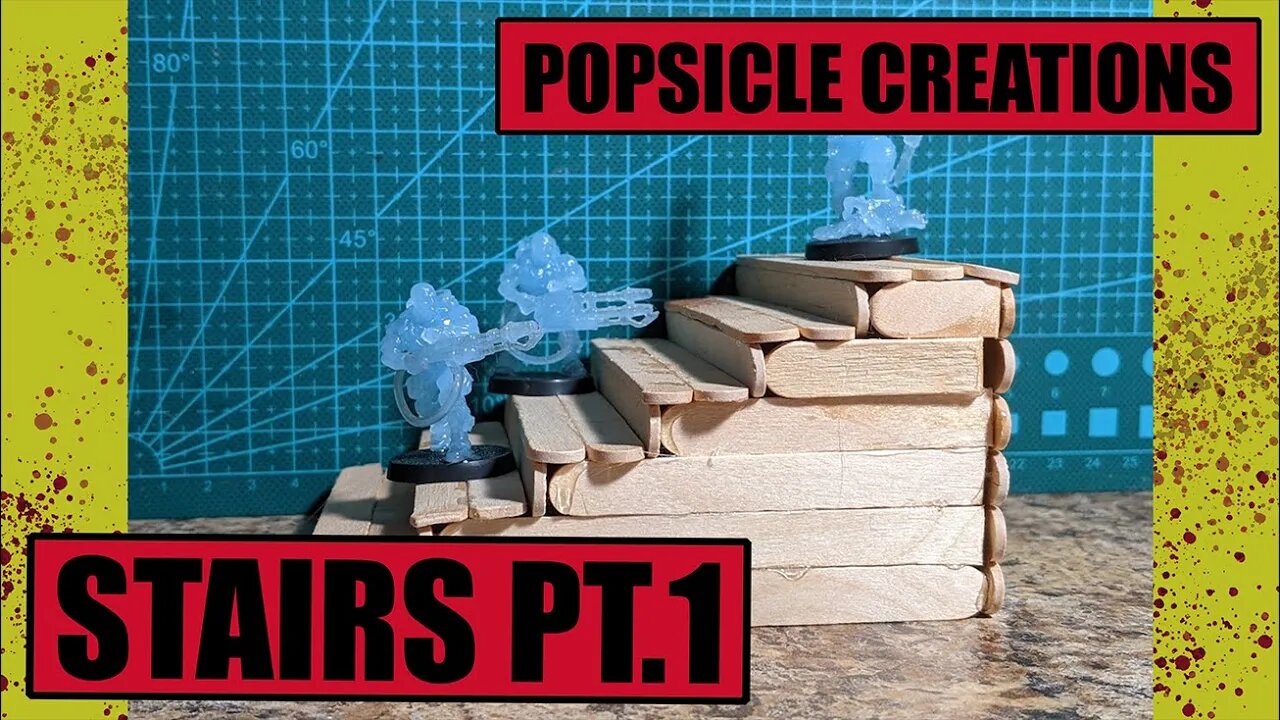 Popsicle Creations: Stairs (part 1)