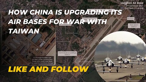 How China Is Upgrading Its Air Bases For War With Taiwan